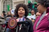 New York City leaves gas behind